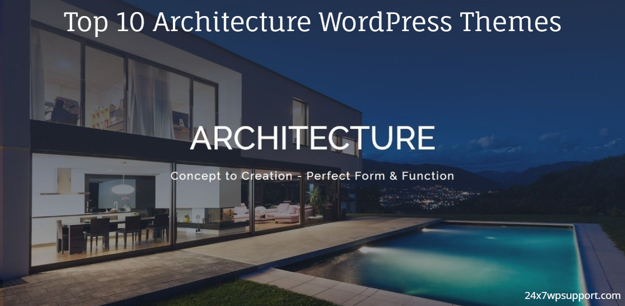Top 10 Architecture WordPress Themes 