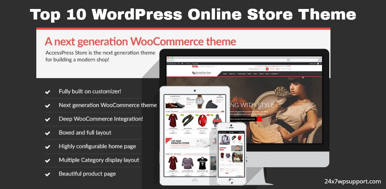 Top 10 WordPress Online Store Theme 