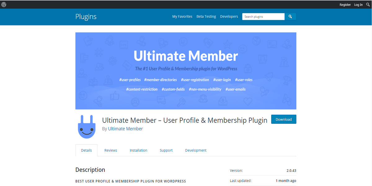 Ultimate Member Ultimate Member