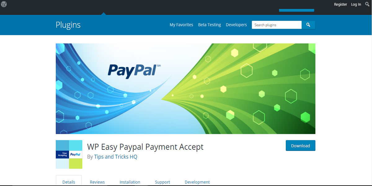 WP Easy Paypal Payment Accept