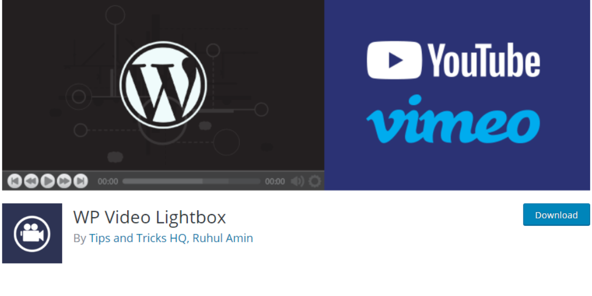 WP Video Lightbox WP Video Lightbox