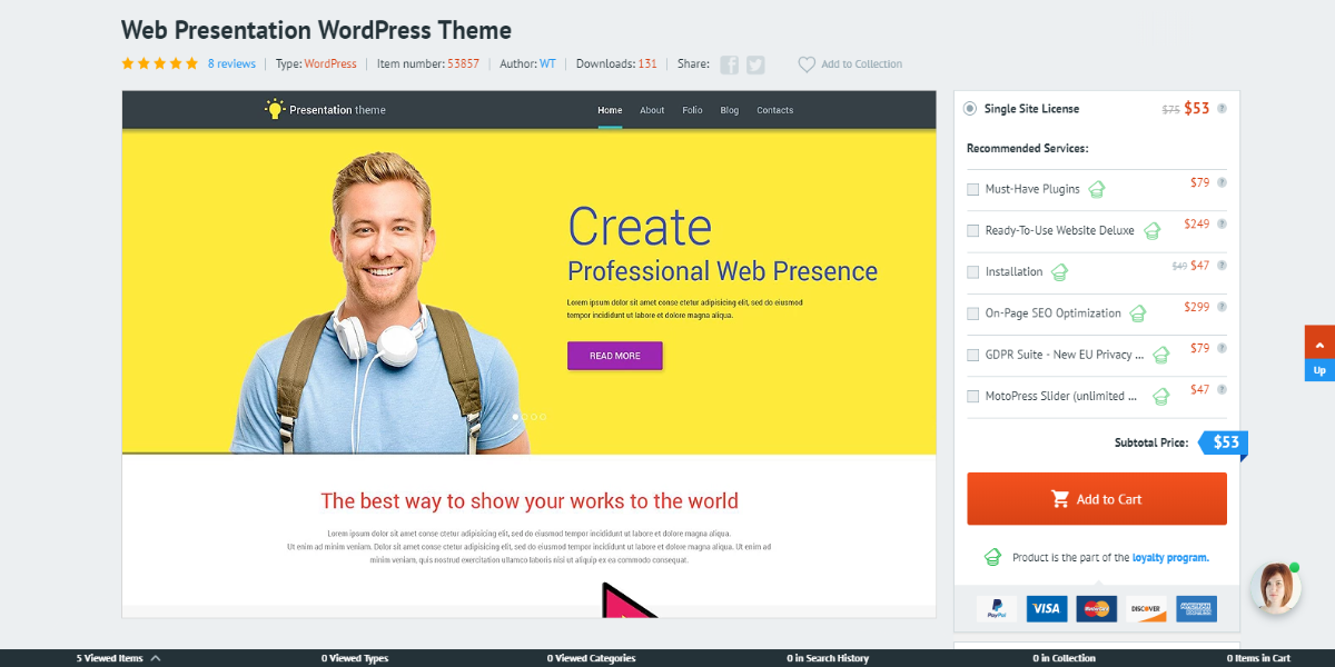 Web Presentation Web Presentation