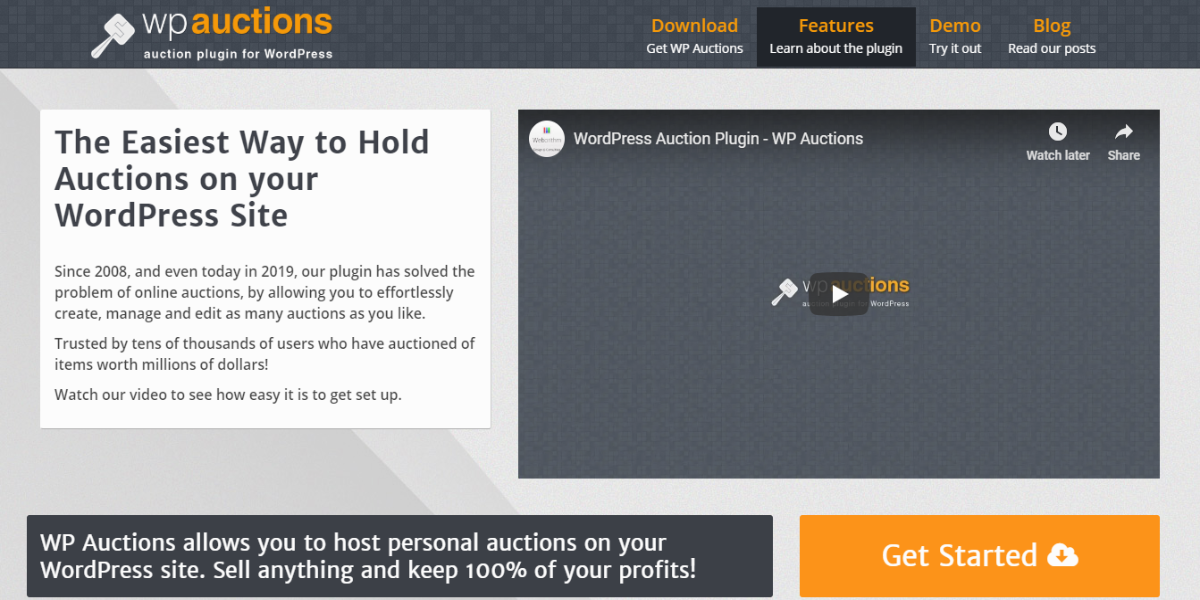 WordPress Auction Plugins