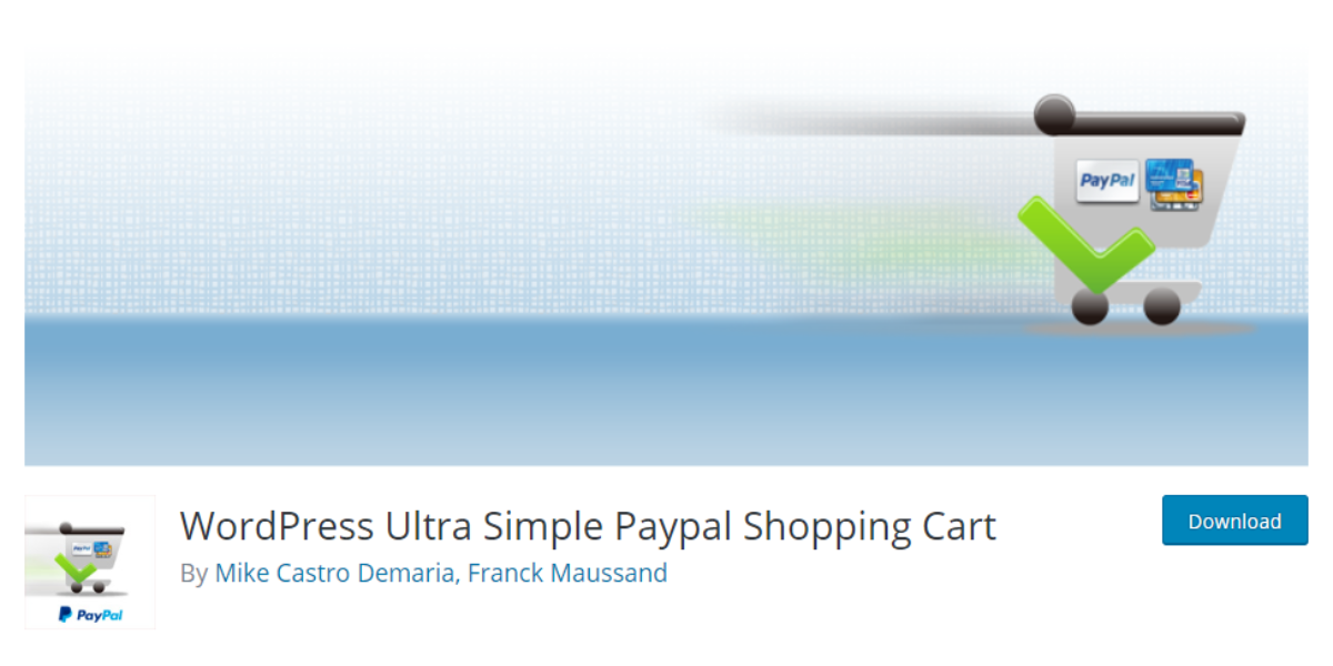 WordPress Ultra Simple Paypal Shopping Cart