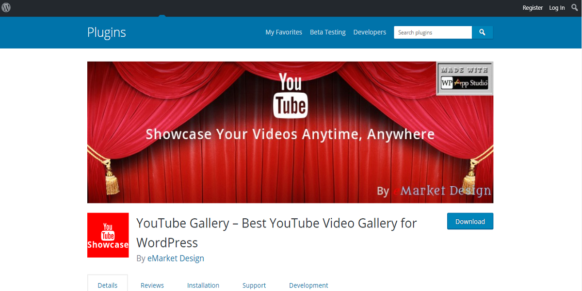 YouTube Gallery WordPress Plugin
