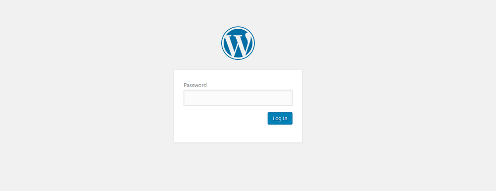 password