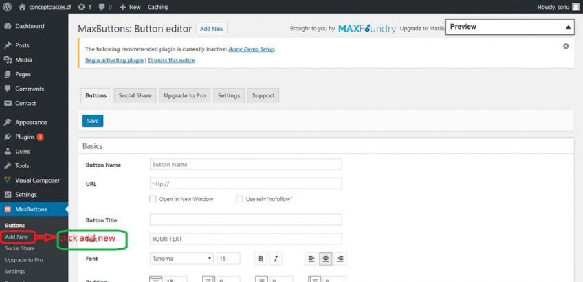 How To Add Linkedin Button in WordPress | 24x7 WP Support Blog
