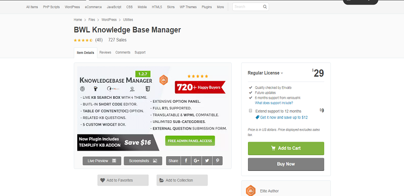 BWL Knowledge Base Manager Plugin