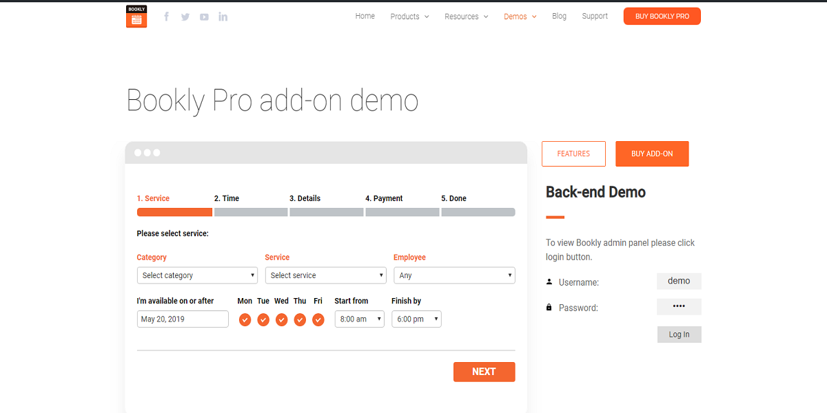 Bookly PRO Plugin Bookly PRO Plugin