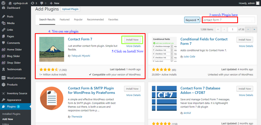 Contact Form 7 Contact Form 7