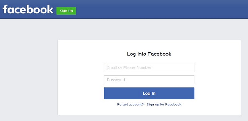 Facebook Login