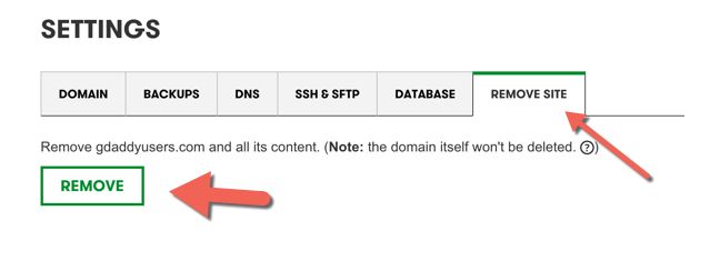 Godaddy wp Settings Godaddy wp Settings