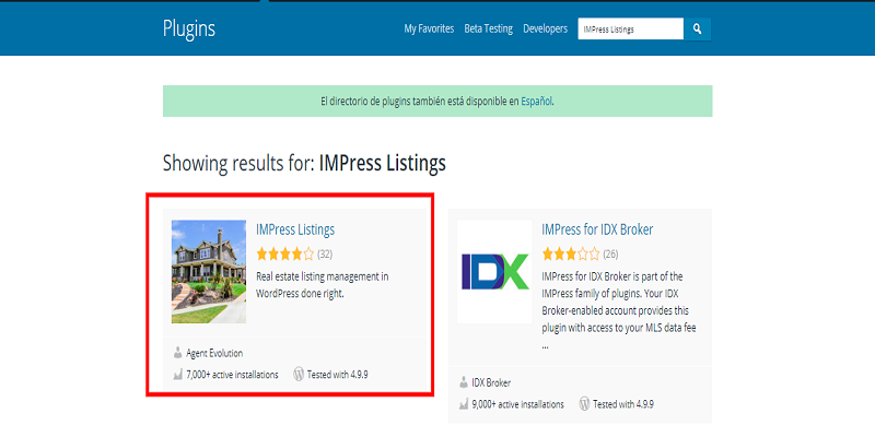 IMPress Listing Plugin