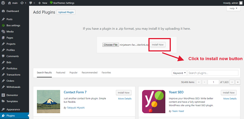 Install Plugin Install Plugin