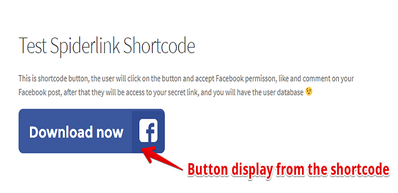 Spinderlink Shortcode Test Spinderlink Shortcode Test