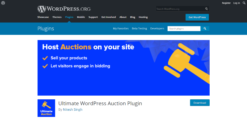 Ultimate WordPress Auction Plugin