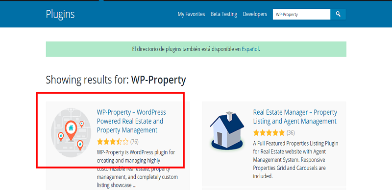WP-Property Plugin