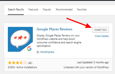 Google Places Review