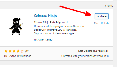 Schema ninja