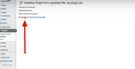 Activate Plugin