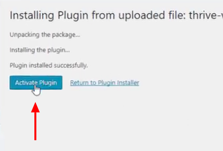 Activate Plugin