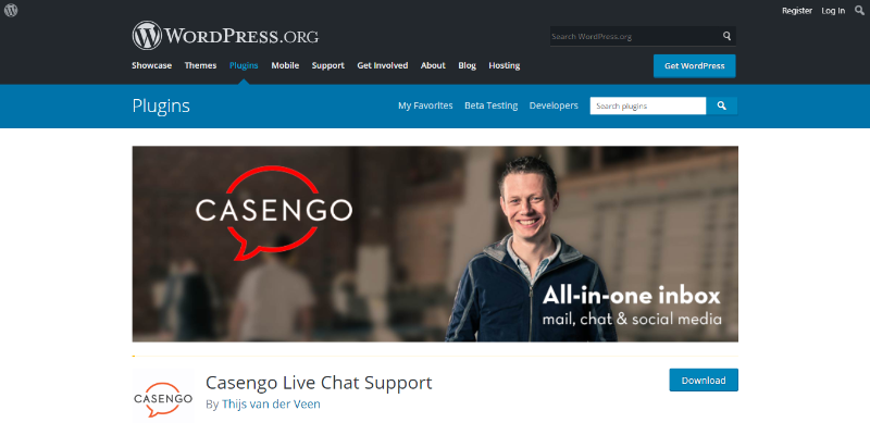 Casengo Live Chat Support