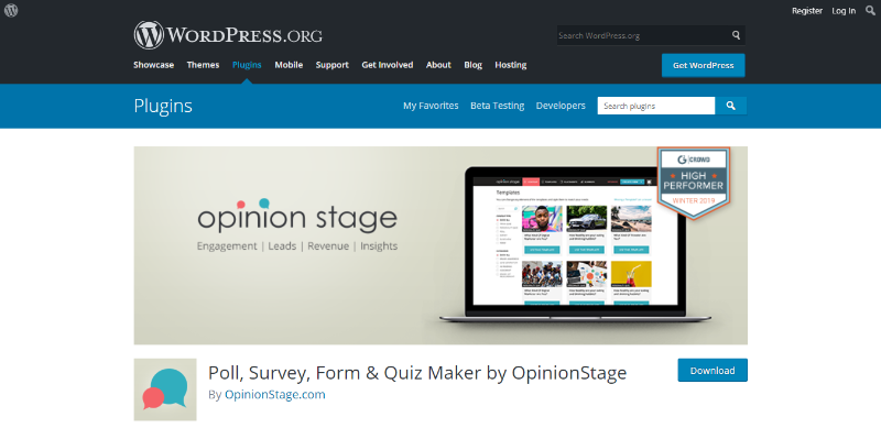 How To Install Social Polls By Opinionstage