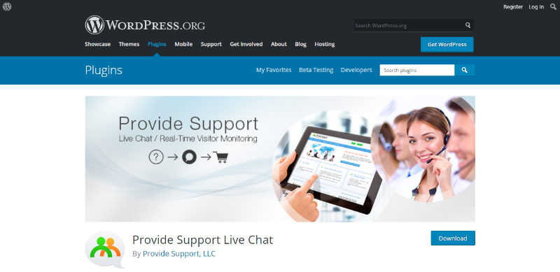 Provide Support Live Chat