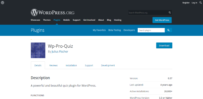 Wp-Pro-Quiz