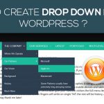 How To Add Drop Down Menu in WordPress