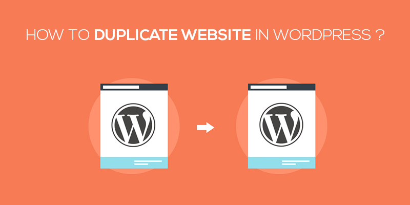 Duplicate Website In WordPress 