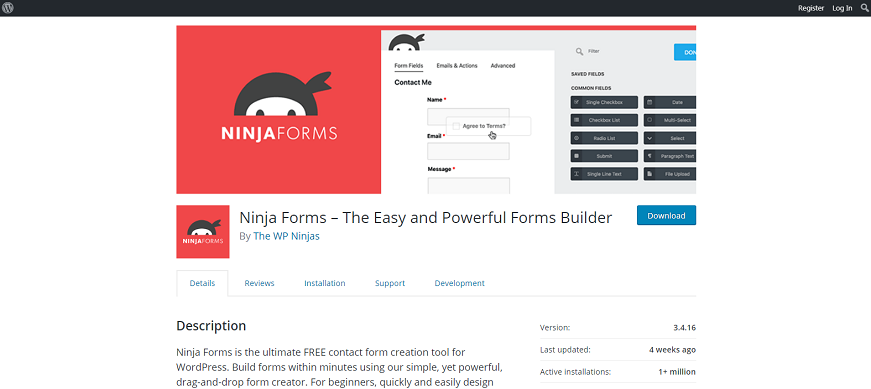 Ninja Forms Plugin