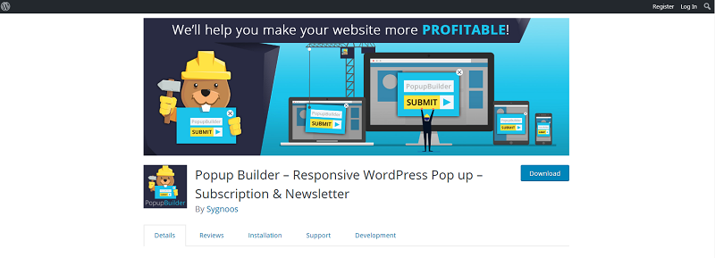 Popup Builder Plugin