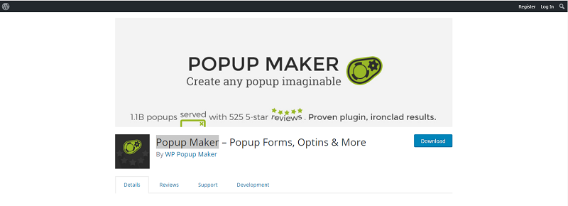 Popup Maker Plugin