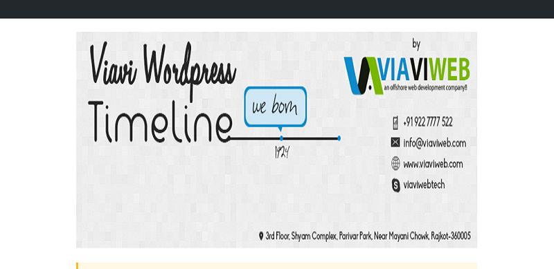 Viavi WordPress Timeline Plugin