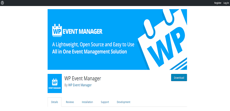 WP Event Manager Plugin