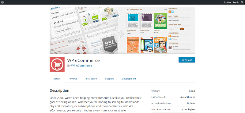 WP eCommerce Plugin