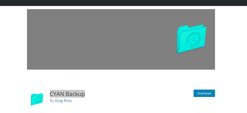 CYAN Backup Plugin