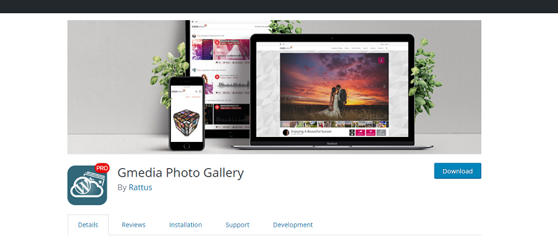 Gmedia Photo Gallery Plugin