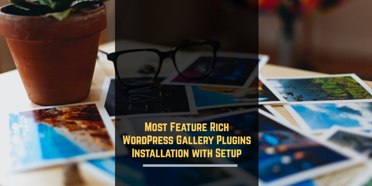 Most Feature Rich WordPress Gallery Plugins Installation with Setup 