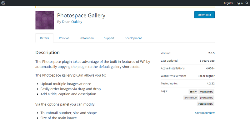 WordPress Gallery Plugins Installation