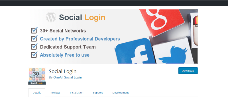 Social Login Plugin