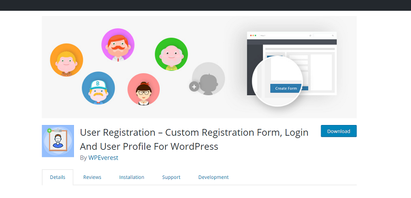 User Registration Plugin