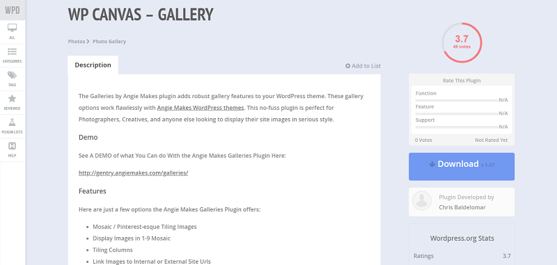 WordPress Gallery Plugins Installation