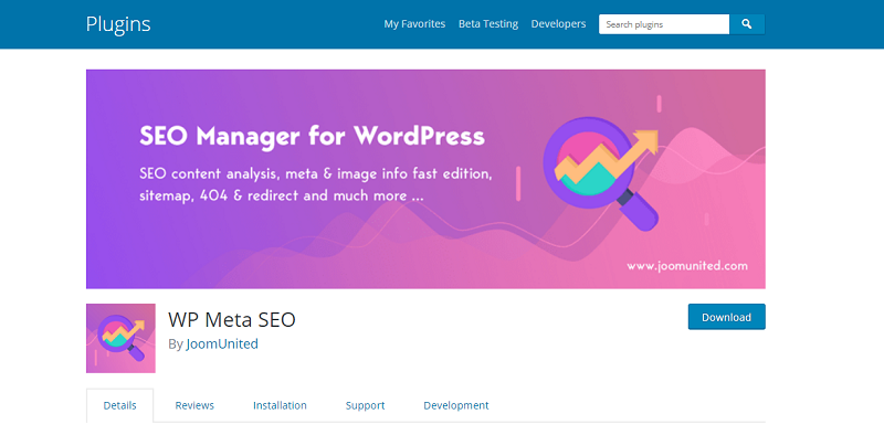 WP Meta SEO Plugin