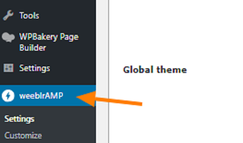 WeeblrAMP Global Theme