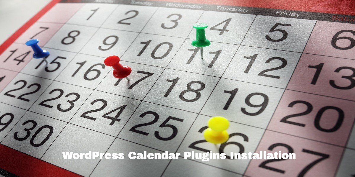 WordPress Calendar Plugins Installation 