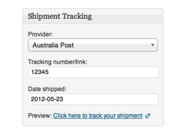 Shipment Tracking Shipment Tracking