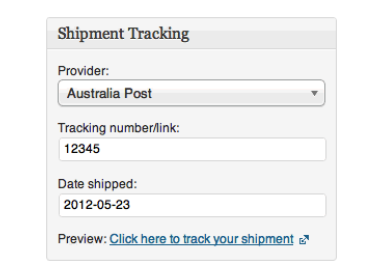 Shipment Tracking