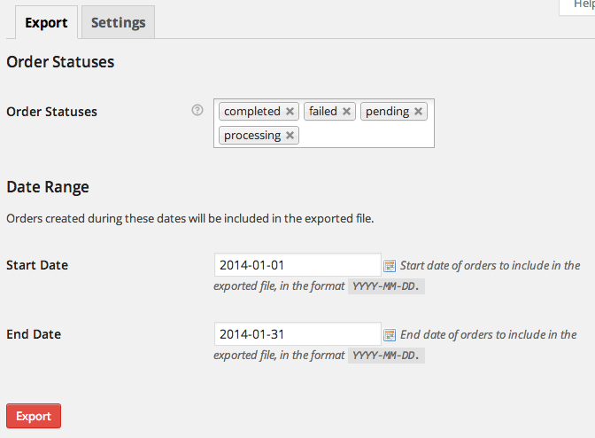 Stamps.com XML File Export